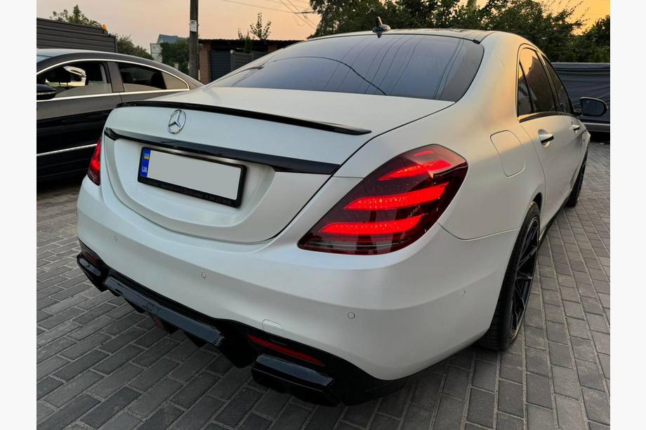 Mercedes S-class W222 2013-2022 рр. Комплект обвісів S63 AMG (2018-restyling) Фото 13