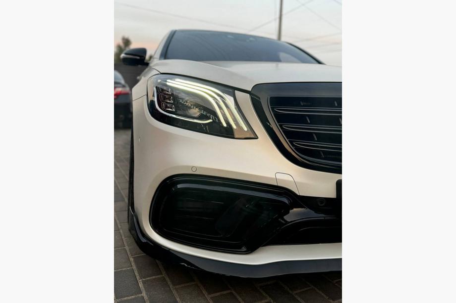 Mercedes S-class W222 2013-2022 рр. Комплект обвісів S63 AMG (2018-restyling) Фото 16