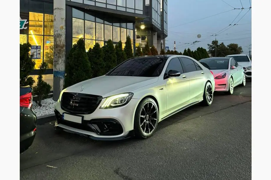 Mercedes S-class W222 2013-2022 рр. Комплект обвісів S63 AMG (2018-restyling) Фото 4