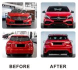 Mercedes A-class W176 2012-2018 рр. Комплект обвісів (A45 AMG) фото 2