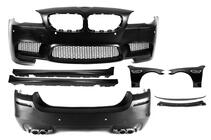 BMW 5 серія F10/F11 2010-2016 рр. Комплект обвісів з крилами (M5 Power) фото 3