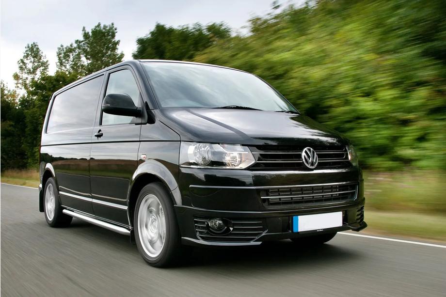 Volkswagen T5 2010-2015 рр. Накладка на передній бампер Фото 1