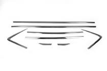 Зовнішня окантовка стекол (8 шт, нерж) фото 2