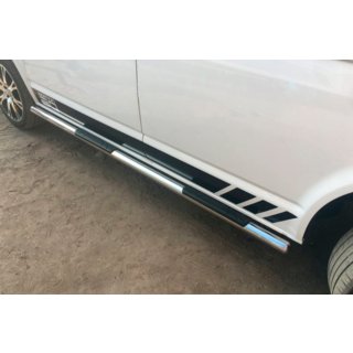 Бічні труби (2 шт., нерж) Volkswagen T6 2015-2024 рр. фото 4