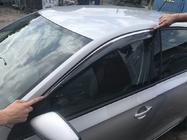 Вітровики з хромованим молдингом SD (4 шт, Niken) фото 4