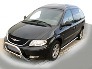 Chrysler Voyager 2001-2007 рр. Передня дуга WT003 (нерж.) фото 1