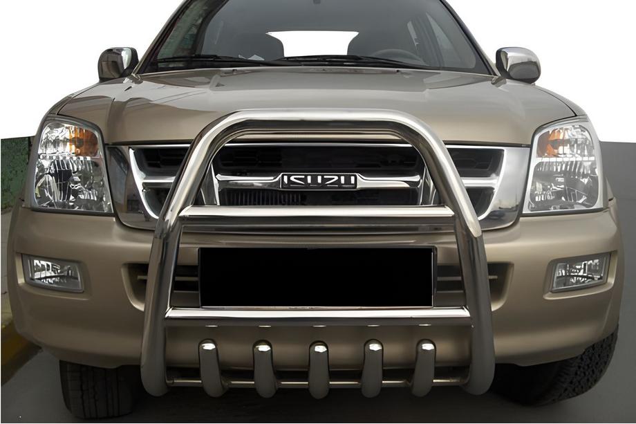 Isuzu D-Max 2011-2019 рр. Передній захист QT007 (нерж.) Image