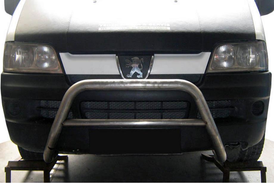 Citroen Jumper 1995-2006 рр. Передня дуга WT005 (нерж.) Image