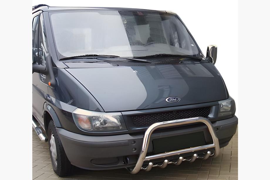 Ford Transit 2000-2014 рр. Кенгурятник WT003 (2000-2006, нерж.) Image
