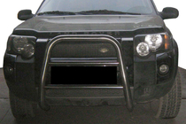 Land Rover Freelander II 2006-2014 рр. Кенгурятник QT008 (нерж) фото 1