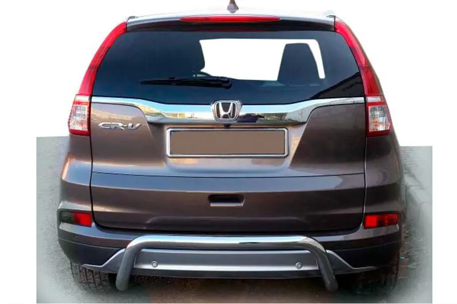 Honda CRV 2017-2022 рр. Задня дуга AK007 (2016-2019, нерж)