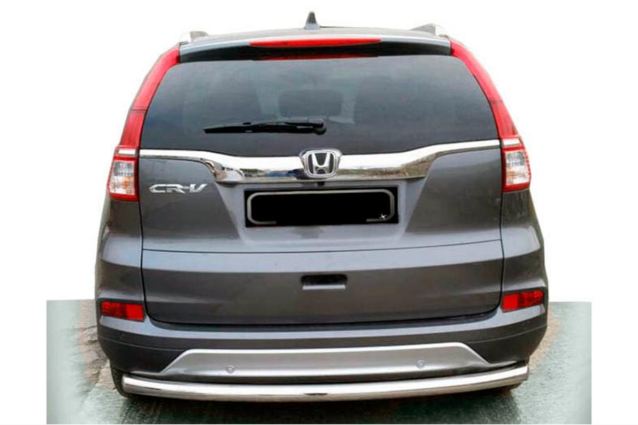 Honda CRV 2017-2022 рр. Задня дуга AK002 (2016-2019, нерж) Фото 1