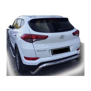 Задня дуга AK007 (нерж.) Hyundai Tucson TL 2016-2021 рр.