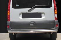 Renault Kangoo 1998-2008 рр. Задня дуга AK002 (нерж) фото 1