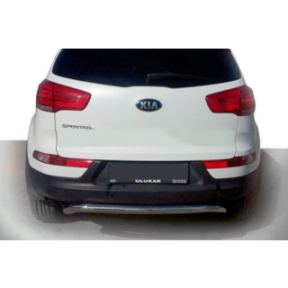Задня дуга AK002-1 (нерж.) Kia Sportage 2010-2015 рр. фото 1