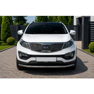 Передній захист ST008 (нерж) Kia Sportage 2010-2015 рр.