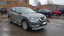 Nissan X-trail T32/Rogue 2014-2021 рр. Бічні труби (2 шт, нерж) фото 6