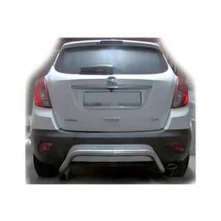 Задня дуга AK007-2 (нерж.) Opel Antara 2006-2017 рр.