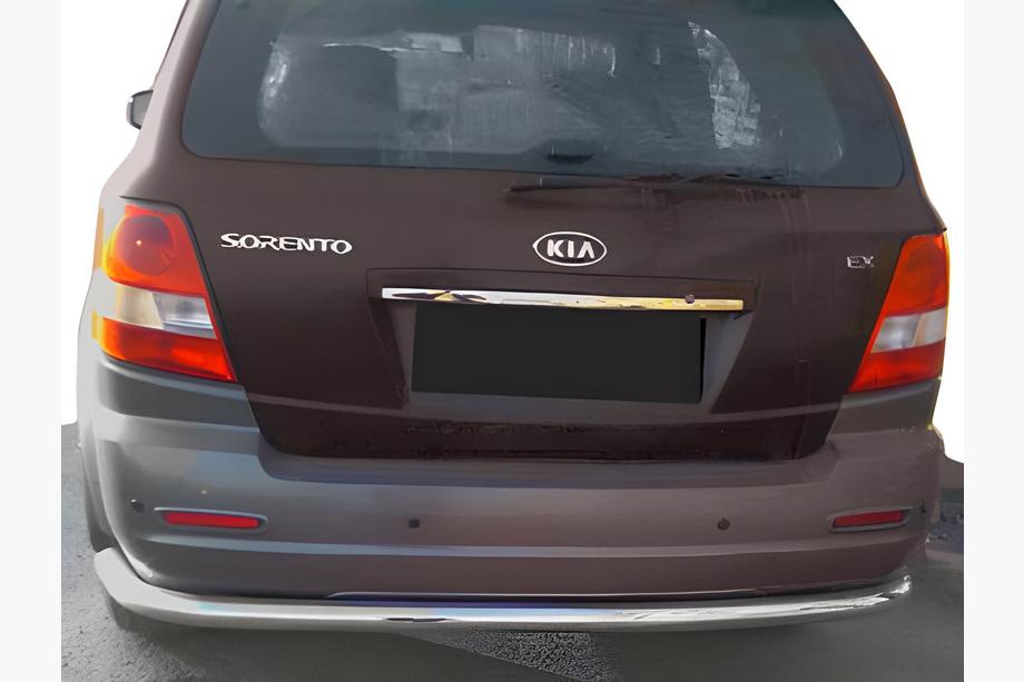 Kia Sorento I BL 2002-2009 рр. Задня дуга AK005 (нерж.) Фото 1