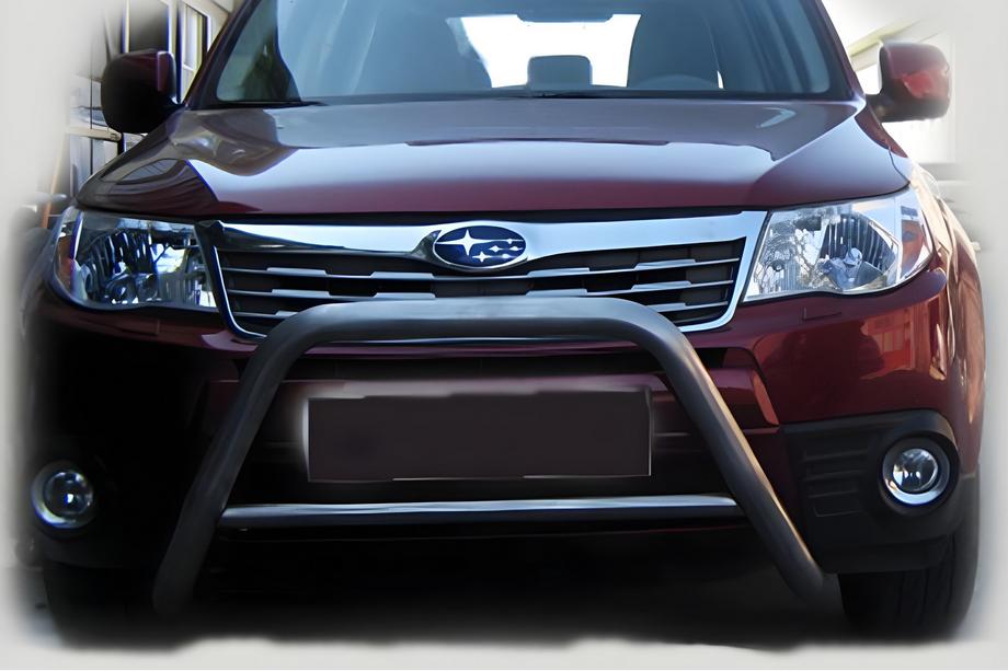 Subaru Forester 2008-2013 рр. Кенгурятник WT005 (нерж.) Image