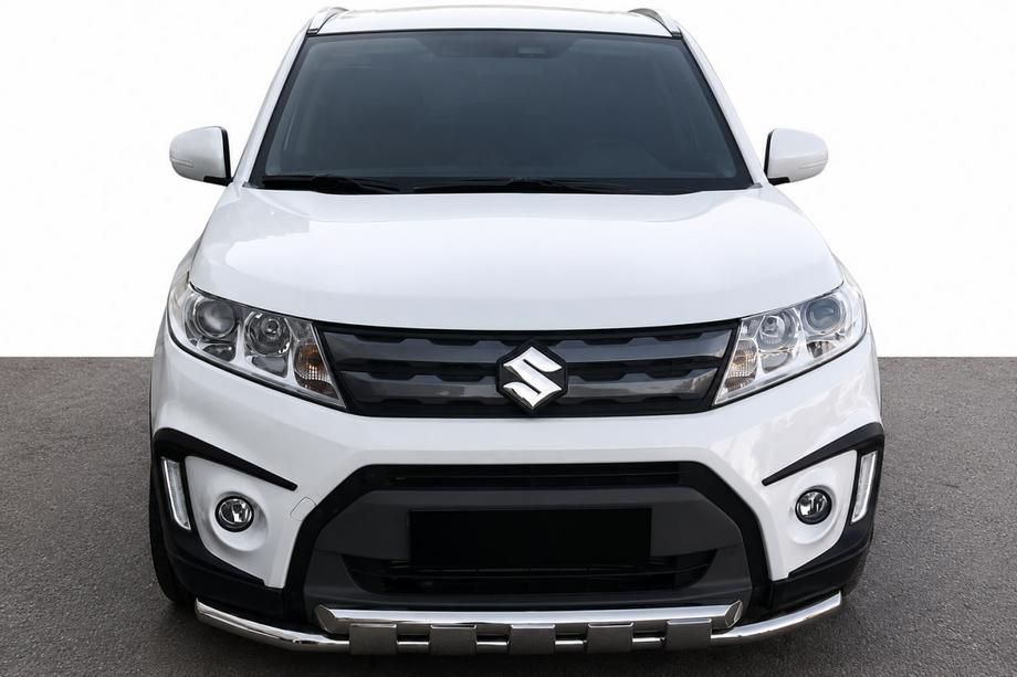 Suzuki Vitara 2015- рр. Передній вус ST015 (нерж) Image