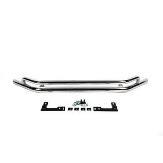 Передній захист ST017 (нерж) Toyota Hilux 2015- рр. фото 2