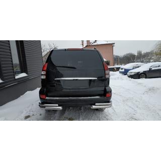 Задні подвійні куточки AK003-2 (2 шт., нерж) Toyota Land Cruiser Prado 120 2002-2009 рр. фото 4