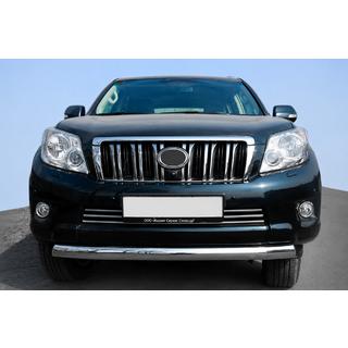 Передня дуга ST008 (нерж.) Toyota Land Cruiser Prado 120 2002-2009 рр.