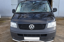 Volkswagen T5 Multivan 2003-2010 рр. Передній захист хвиля-гриль ST007-1 (нерж) фото 2