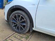 Renault Megane III 2009-2016 рр. Накладки на арки (8 шт, чорні) фото 1