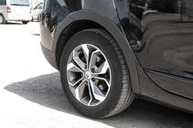 Renault Megane III 2009-2016 рр. Накладки на арки (8 шт, чорні) фото 8