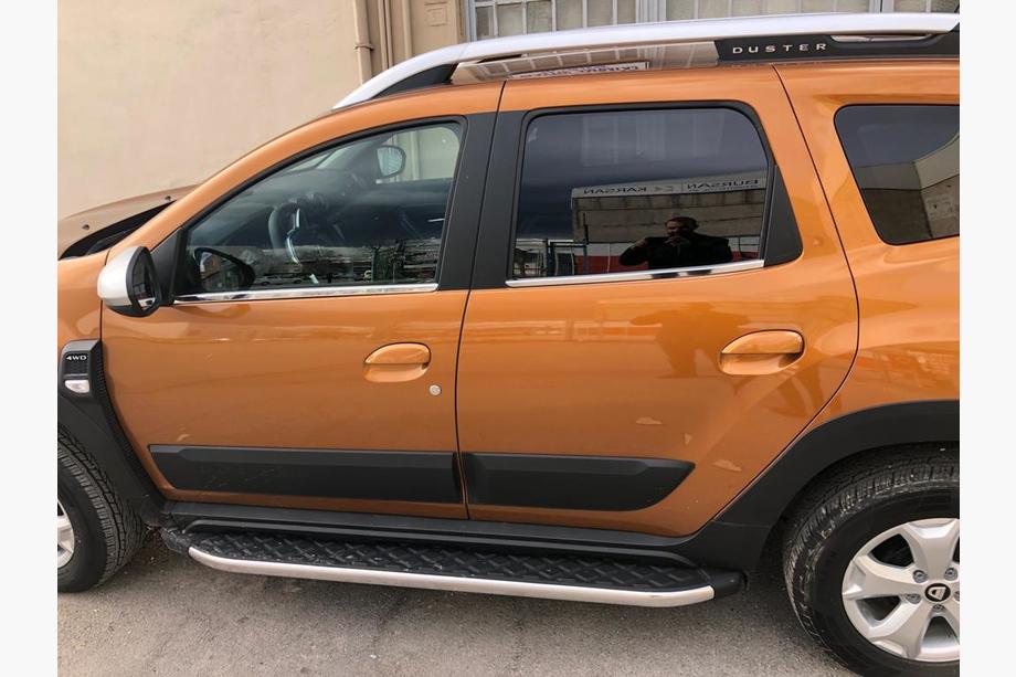 Renault Duster 2018-2024 рр. Нижня окантовка вікон (4 шт, нерж) OmsaLine - Італійська нержавійка Фото 4