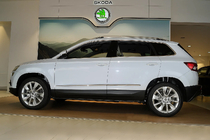 Skoda Karoq 2018- рр. Молдинг дверей (нерж) фото 3