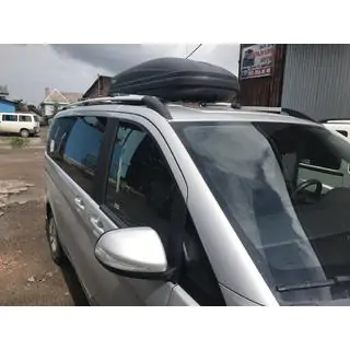 Рейлінги Хром CAN Оригінальний дизайн (метал. ніжки) Mercedes Vito/V-class W447 2014- рр. фото 4
