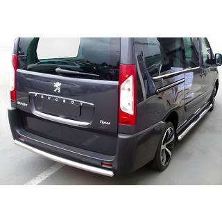 Задня дуга (нерж.) Fiat Scudo 2007-2015 рр. фото 1