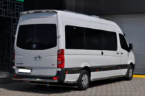 Volkswagen Crafter 2006-2016 рр. Задня дуга AK002 (нерж) фото 5
