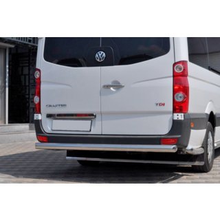 Задня дуга AK002 (нерж) Volkswagen Crafter 2006-2016 рр. фото 1
