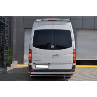 Задня дуга AK002 (нерж) Volkswagen Crafter 2006-2016 рр. фото 2