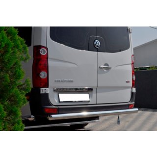 Задня дуга AK002 (нерж) Volkswagen Crafter 2006-2016 рр. фото 3