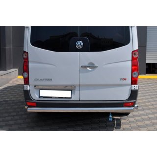 Задня дуга AK002 (нерж) Volkswagen Crafter 2006-2016 рр. фото 4
