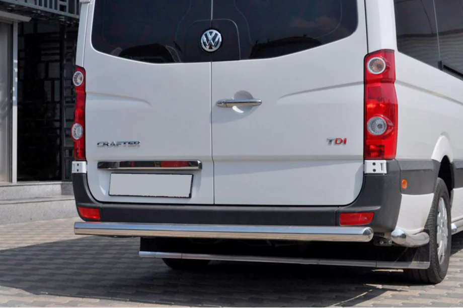 Volkswagen Crafter 2006-2016 рр. Задня дуга AK002 (нерж) Image