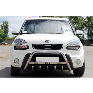 Кенгурятник (нерж) фото 1