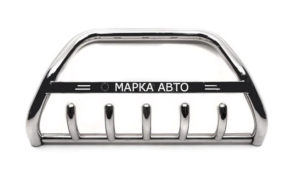 Kia Soul I 2008-2013 рр. Кенгурятник (нерж) Фото 5