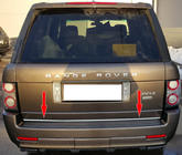 Range Rover III L322 2002-2012 рр. Кромка багажника (нерж.) фото 1