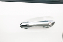 Mercedes ML W164 2005-2011 рр. Накладки на ручки (4 шт, нерж) фото 3