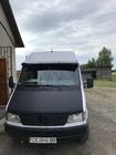 Mercedes Sprinter W901/902/903/904/905 1995-2006 рр. Козирьок на лобове скло (чорний глянець, 5мм) фото 9