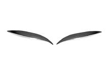 Mercedes Sprinter W906 2006-2018 рр. Вії Прямі (чорні, ABS, 2006-2013) чорний глянець фото 8