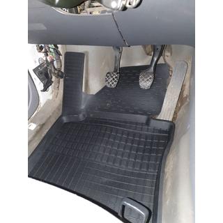 Гумові килимки з бортом (2 шт, Polytep) Volkswagen Caddy 2010-2015 рр. фото 3