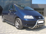 Ford Galaxy 1995-2006 рр. Кенгурятник WT003 (нерж) фото 2