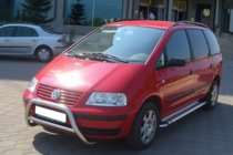 Ford Galaxy 1995-2006 рр. Кенгурятник WT005 (нерж) фото 3